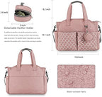 Meyteilay diaper bag attached to stroller handle