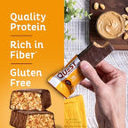 Quest Nutrition Crispy Chocolate Peanut Butter Hero Protein Bar, 18g Protein, 1g Sugar, 3g Net Carb, Gluten Free Protein Snack, Keto Friendly, 12 Count - Image 5