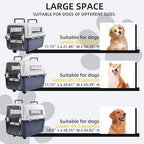Elevon premium pet transport crate packaging details for large dog breeds
