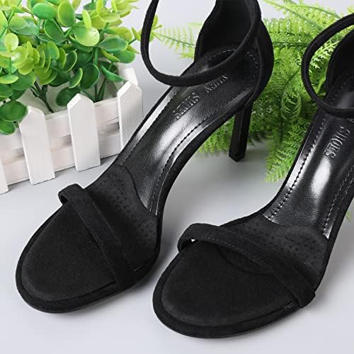 Soft gel metatarsal inserts designed for women's open toe sandals and pumps.