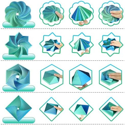 Mydhall fractal fidget toy set for desk decor