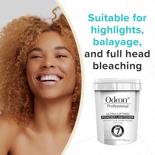 UB Brands professional ultra lifting powder bleach texturized view