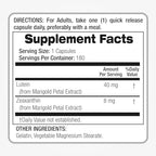 Fito Medic's Lab 180 capsules bottle back view with ingredients