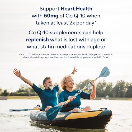 Imported Puritan's Pride CoQ10 rapid release softgels daily dosage