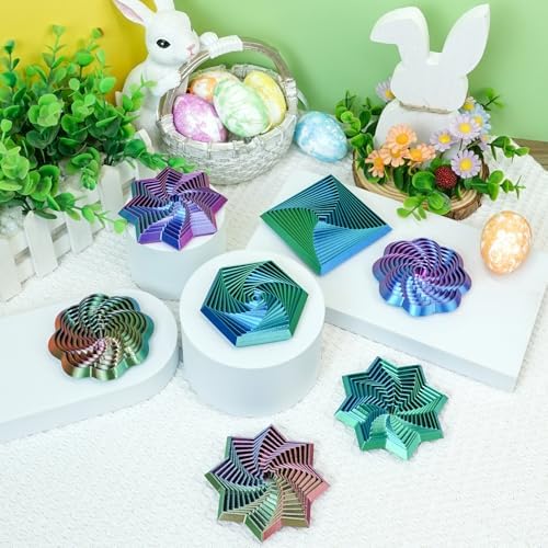 Mydhall 3D printed fractal fidget set assorted shapes