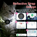 Focushine mini dog tracker device showing Apple Find My app compatibility