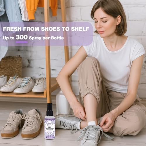 Natural tea polyphenol shoe spray for odor removal