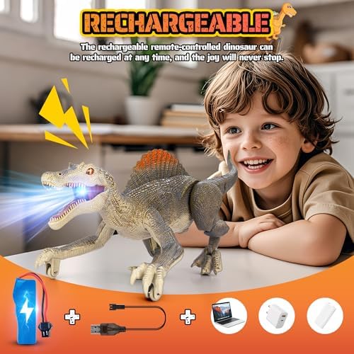 Side profile of Bokigibi sturdy Jurassic dinosaur toy