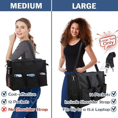 Abamerica nurse bag multiple exterior pockets and mesh storage