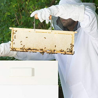 Side profile of Vivo professional medium beekeeping jacket