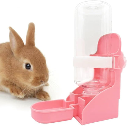 kathson 2PCS Rabbit Water Bottle, 17oz Hanging Water Fountain Automatic Dispenser No Leak WaterFeeder for Bunny Chinchilla Guinea Pig Hedgehog Ferret - Image 12