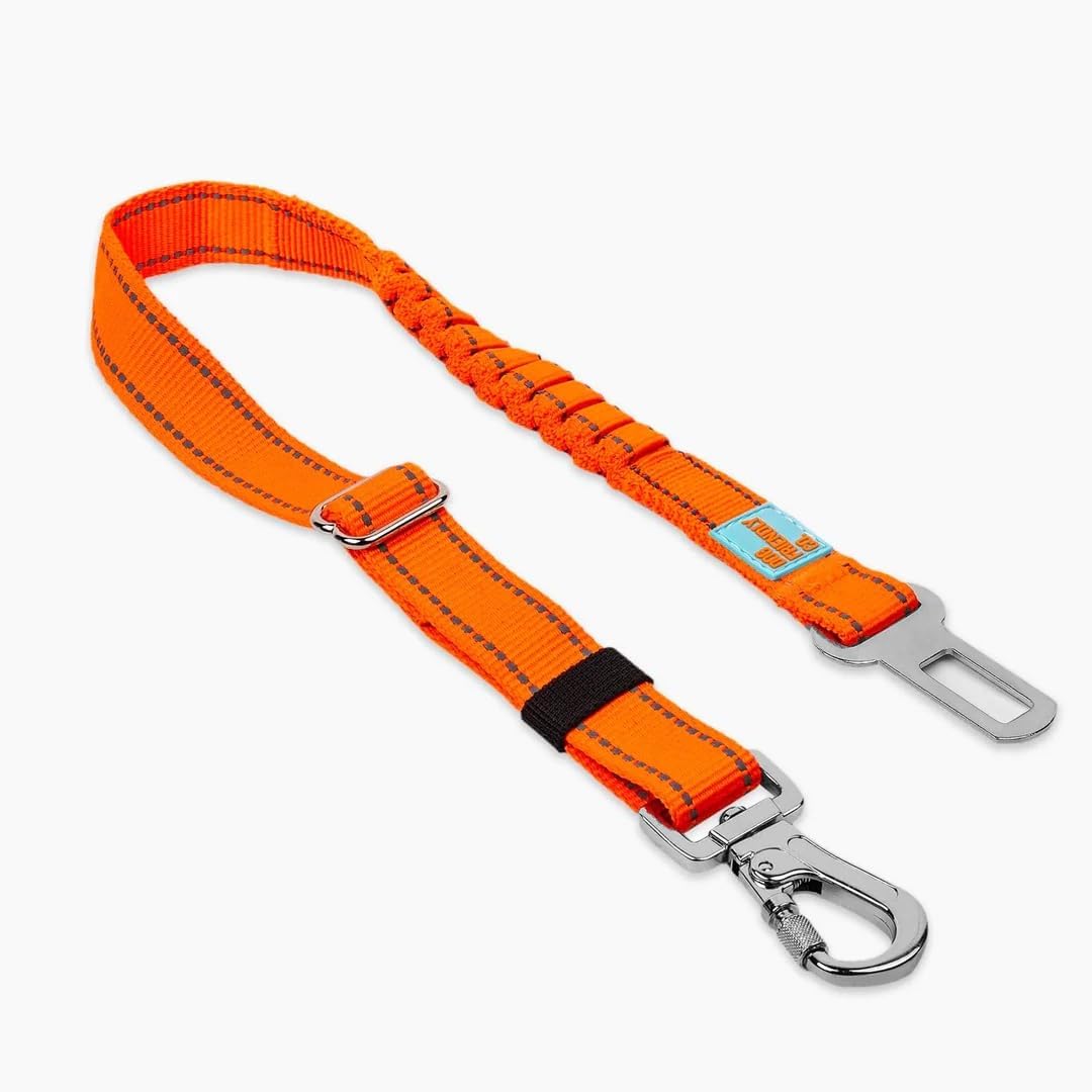 Dog Friendly Co. Dog Seat Belt | Safe and Comfortable Dog Transportation | Adjustable Length, Anti-Shock Bungee, Universal Heavy Duty Clips | Purple - Image 10