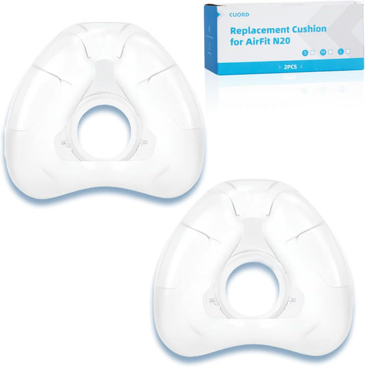 Respura replacement nasal cushion for ResMed AirFit N20 front view