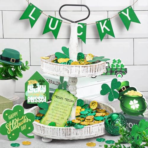 Complete one hundred piece leprechaun gold coins decoration set