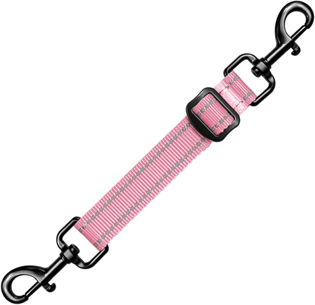 Dog Collar Safety Clip, Reflective Double-Ended Backup Connector for Harness to Collar, Adjustable Safety Clip for Prong, Pinch Collars, Prevents Escapes & Accidental Disconnection - Image 14