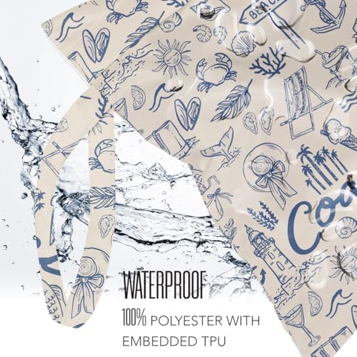 Waterproof beach and pool bag for swimsuits