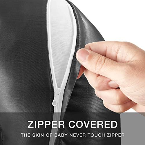 Top view of Pro Goleem nursing pillow slipcover for breastfeeding moms
