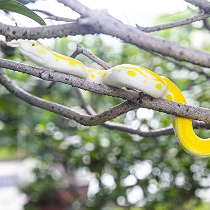 SIENON soft rubber python action model showing hand painted scale textures.