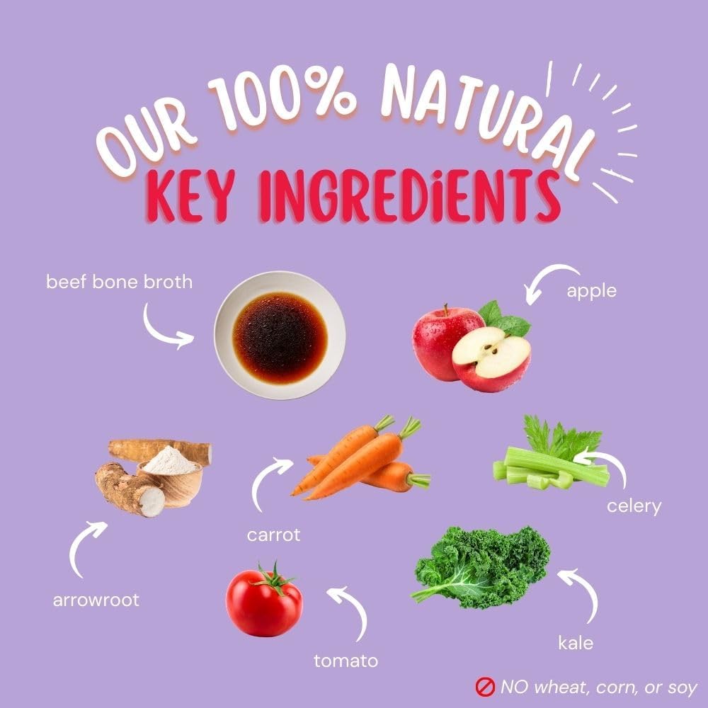 Cafe Nara grain-free pet food topper ingredients label