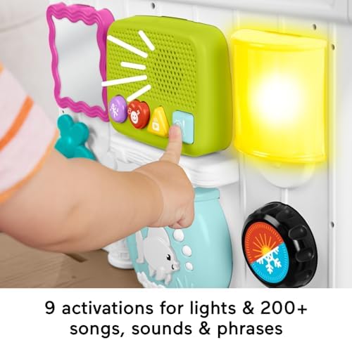 Fisher-Price Smart Stages playhouse exterior drop through rain spout with colorful balls