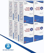 Side view of the four inch by ten yards Dynarex paste boot bandage packaging.