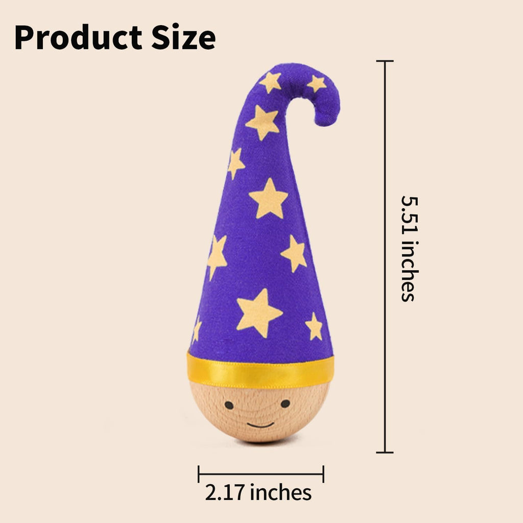 Silent interactive cat toy by Lulu's world for nighttime play