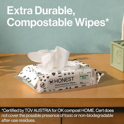 The Honest Company baby wipes texture and material quality