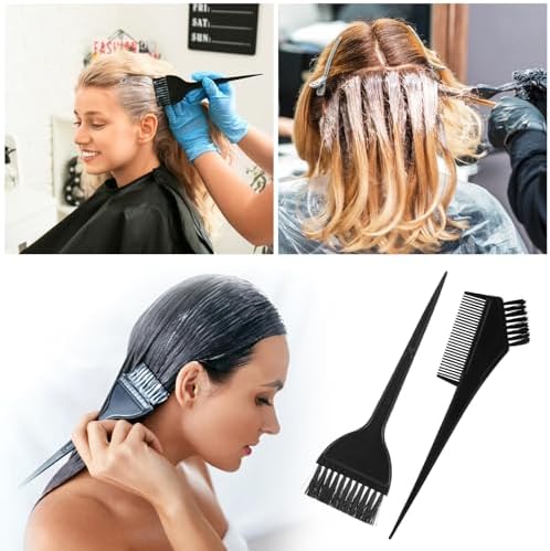 Detailed view of hair highlighting kit accessories