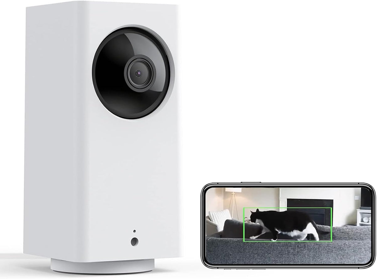 WYZE authentic USA imported 360 degree coverage smart camera retail packaging display