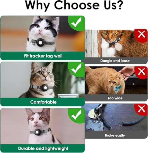 Hongtop H cat tracker compatible with Apple Find My packaging