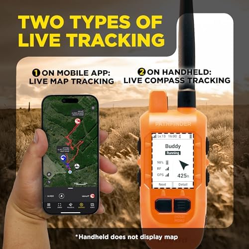 Dogtra Pathfinder2 Mini electronic training collar showing the waterproof charging port and contact points.