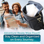 Butipods slim wipe case set of two for travel essentials