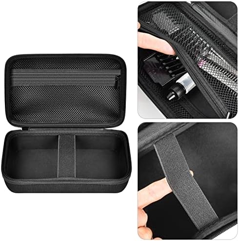 Comecase barber trimmer carrying pouch close up on the water resistant exterior material