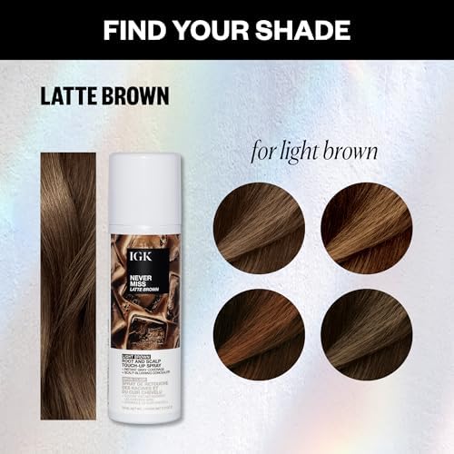IGK hair spray nozzle for precise root application