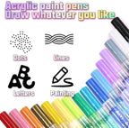 Colayerist nail art pens set displaying 16 vibrant color markers