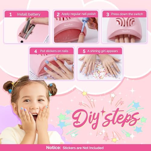 Close up of MelodySusie mini nail fan nozzle