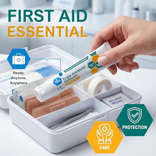 MED Pride topical antibiotic cream tubes for minor wound care