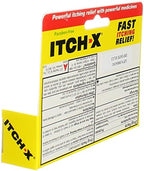 Two tubes of Itch-X topical gel displayed together demonstrating the convenient double pack size.