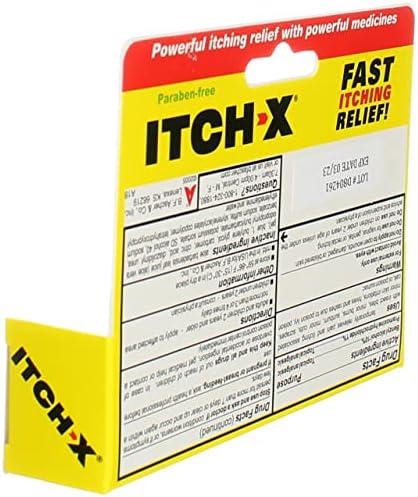 Two tubes of Itch-X topical gel displayed together demonstrating the convenient double pack size.