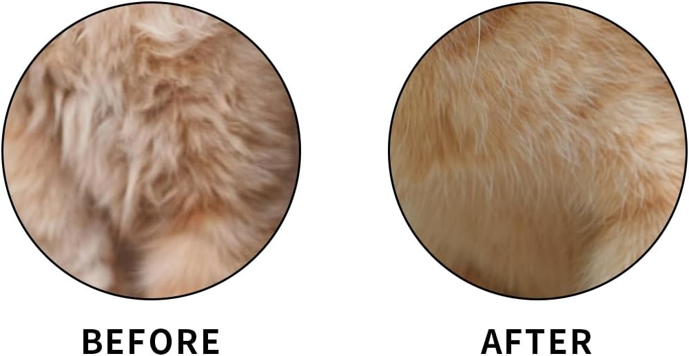Side profile of pet detangling comb with release button