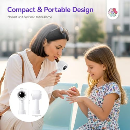 Saviland nail dryer retail packaging and contents