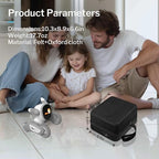Side view of the portable SARLAR robotics accessory case designed for easy transport.