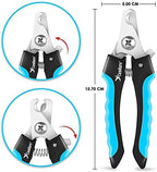 Candure pet nail trimmer showing stainless steel blades