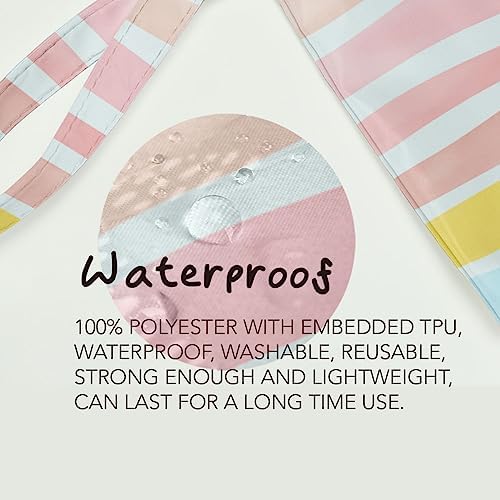 Fokongna waterproof toiletry bag interior fabric view