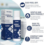 CSR DREAM no-sting adhesive remover bottle showing skin-friendly label.