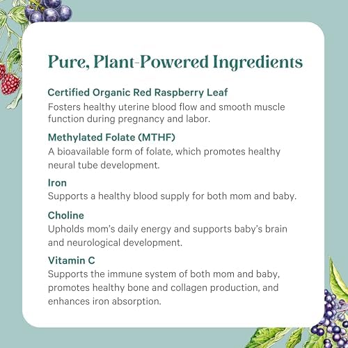 Pure Synergy PureNatal vegan prenatal bottle side view