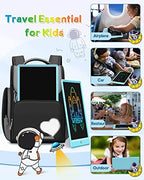 FLUESTON blue 10 inch children drawing tablet with non illuminating matte screen display