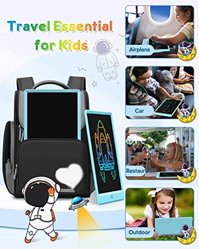 FLUESTON blue 10 inch children drawing tablet with non illuminating matte screen display