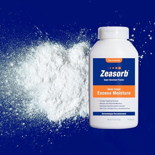 Zeasorb Prevention USA imported protective body powder for rash relief.