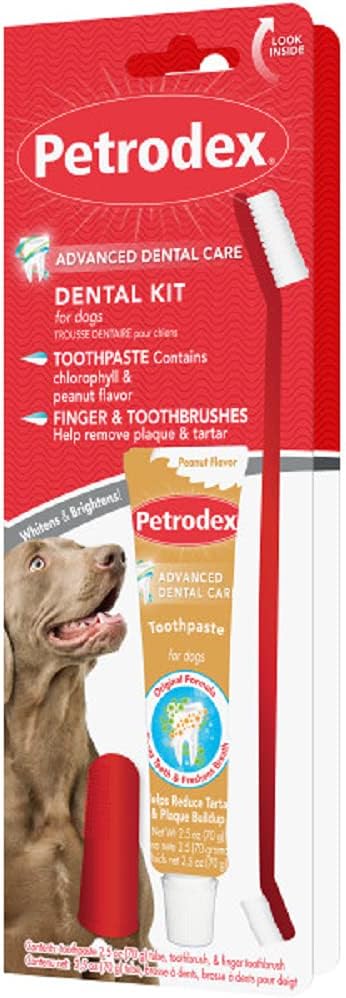 Petrodex peanut flavored dog toothpaste 2.5 ounces